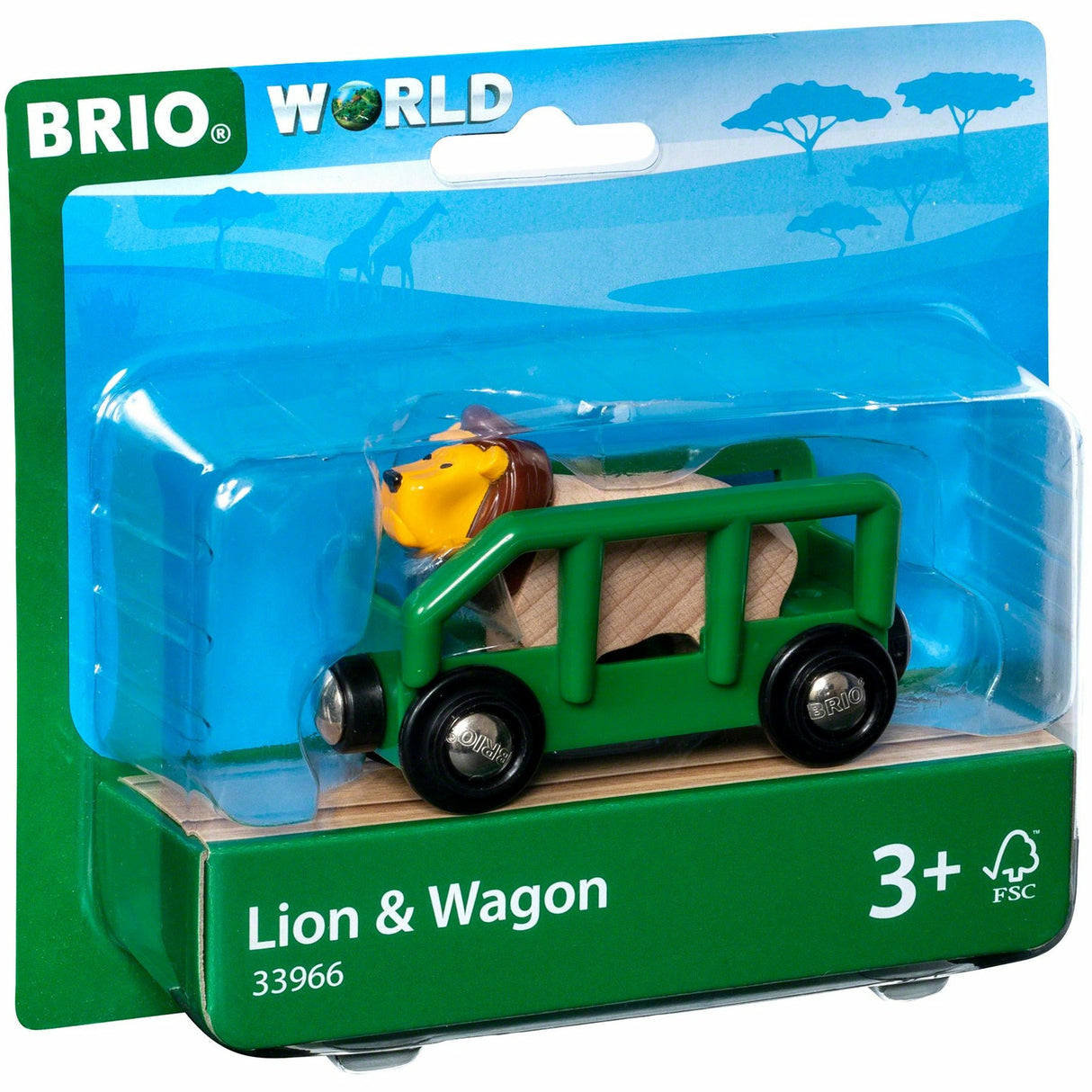 BRIO | Tierwaggon Löwe