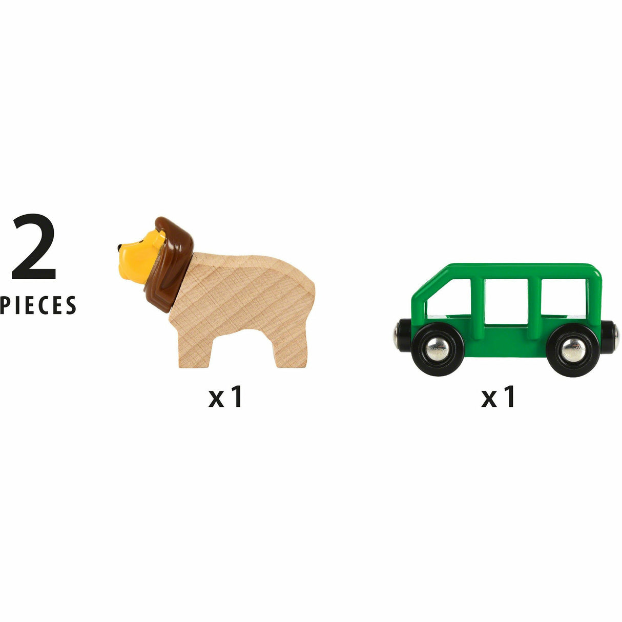 BRIO | Tierwaggon Löwe