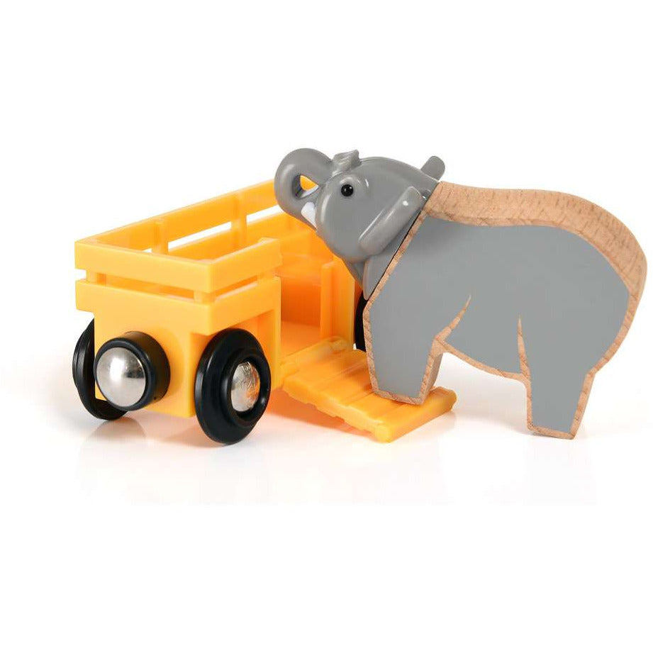 BRIO | Tierwaggon Elefant