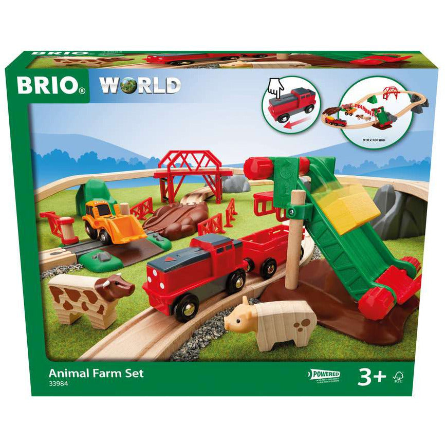 BRIO | Großes BRIO Bahn Bauernhof-Set
