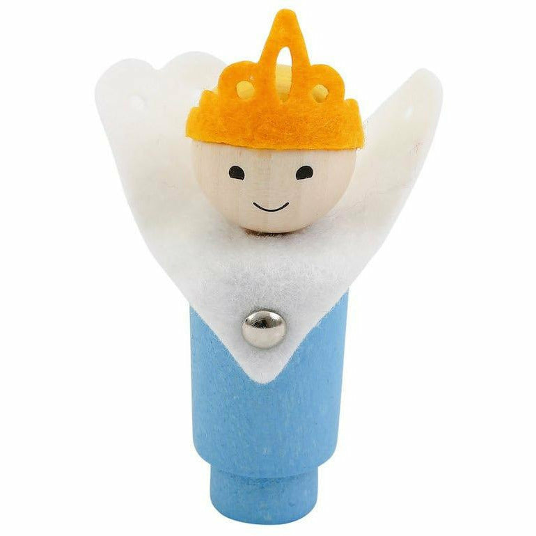 Ahrens | Geburtstags Steckfigur Prinzessin blau