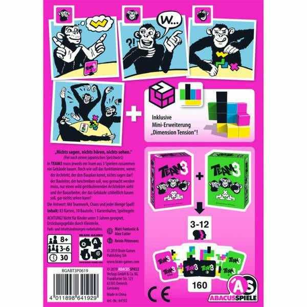 Abacusspiele | TEAM3 pink