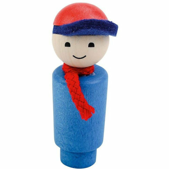 Ahrens | Geburtstags Steckfigur Junge blau