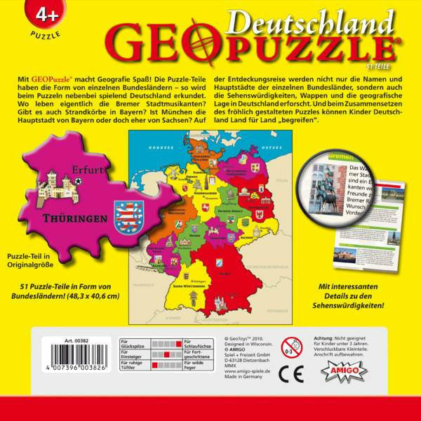 GeoPuzzle - Deutschland