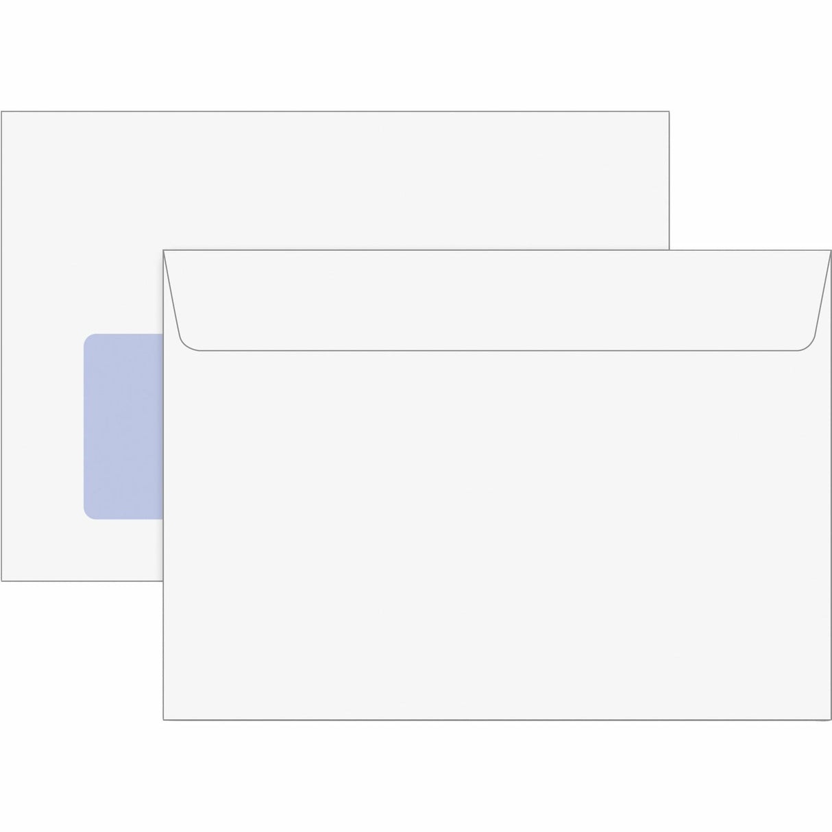 Briefumschlag C6 Fenster HK ws