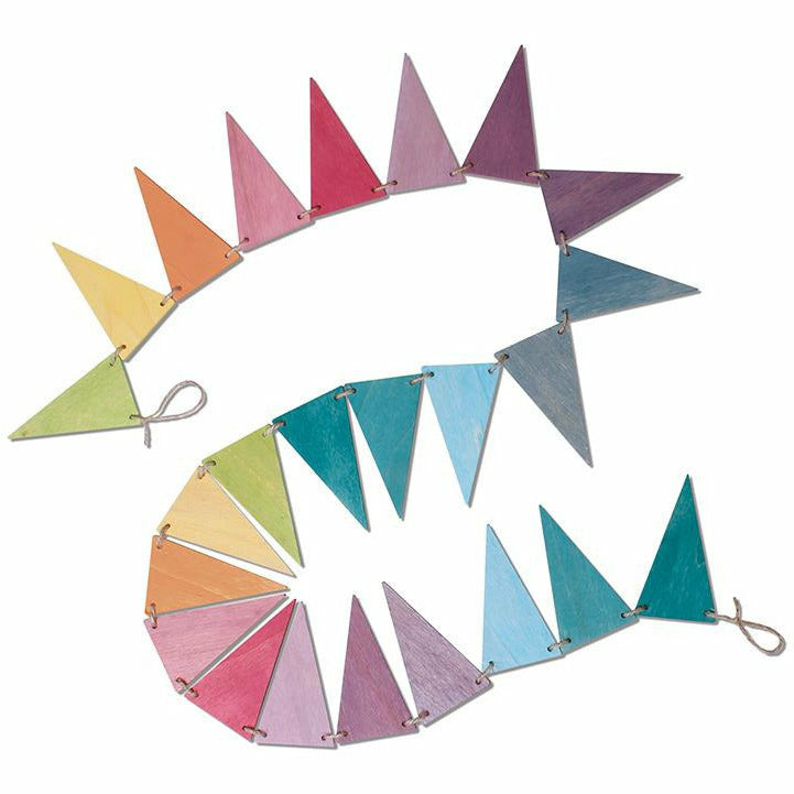 Grimm's | Wimpelkette Pastell