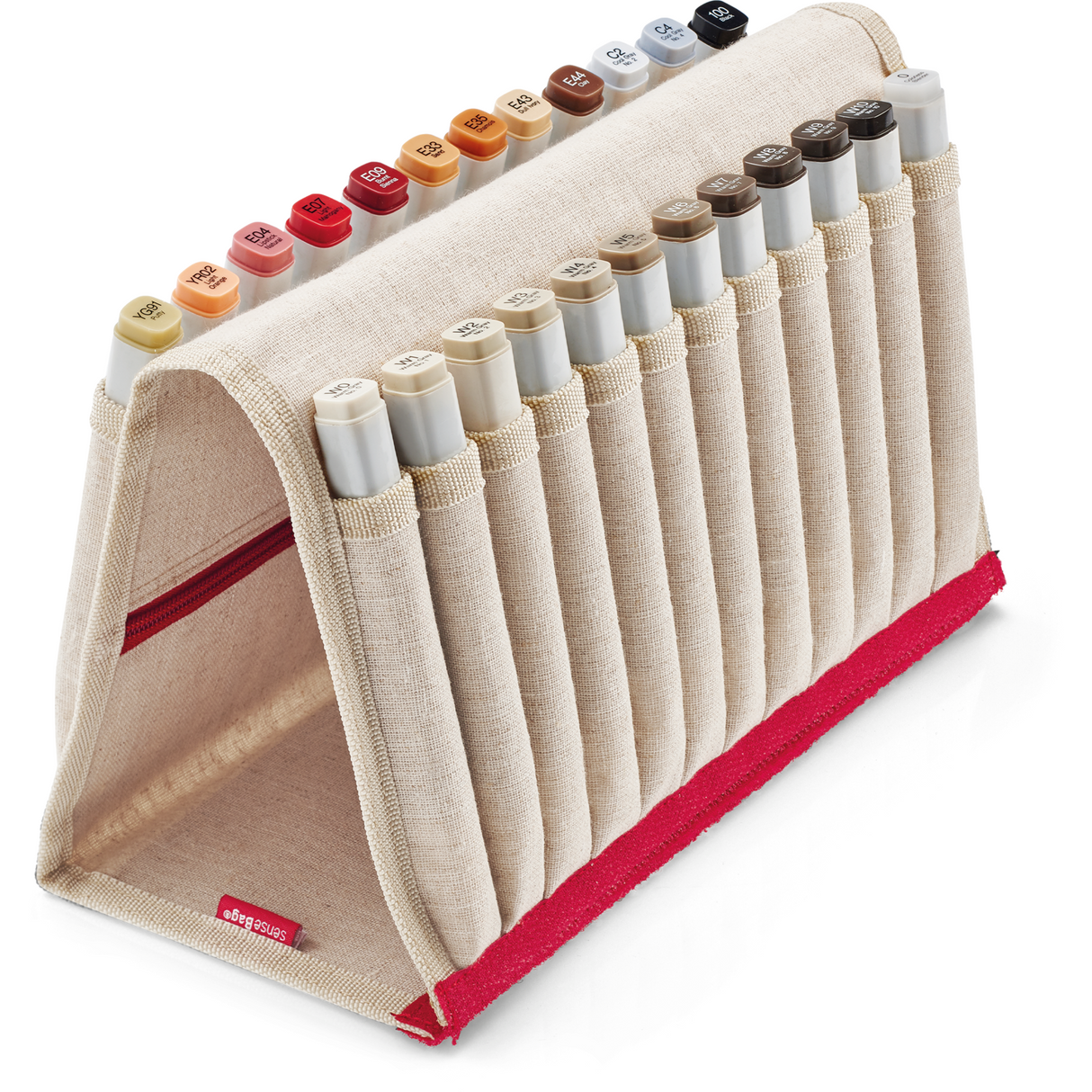 senseBag 24er Wallet, creme