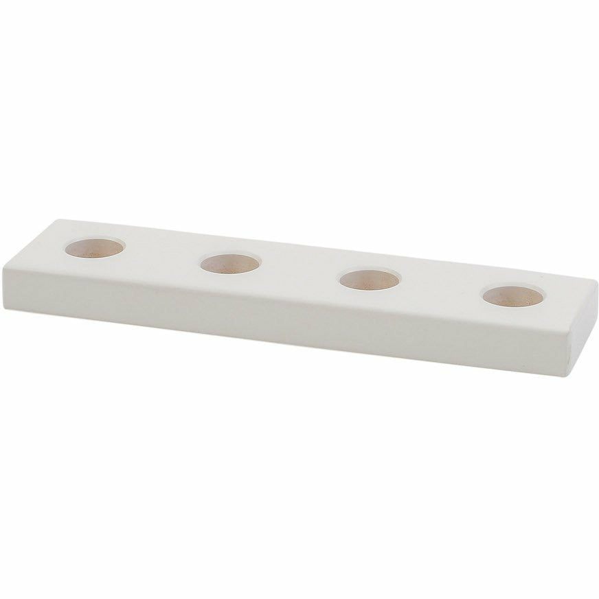 Ahrens | Geburtstagsbank 4 Steckplätze weiß