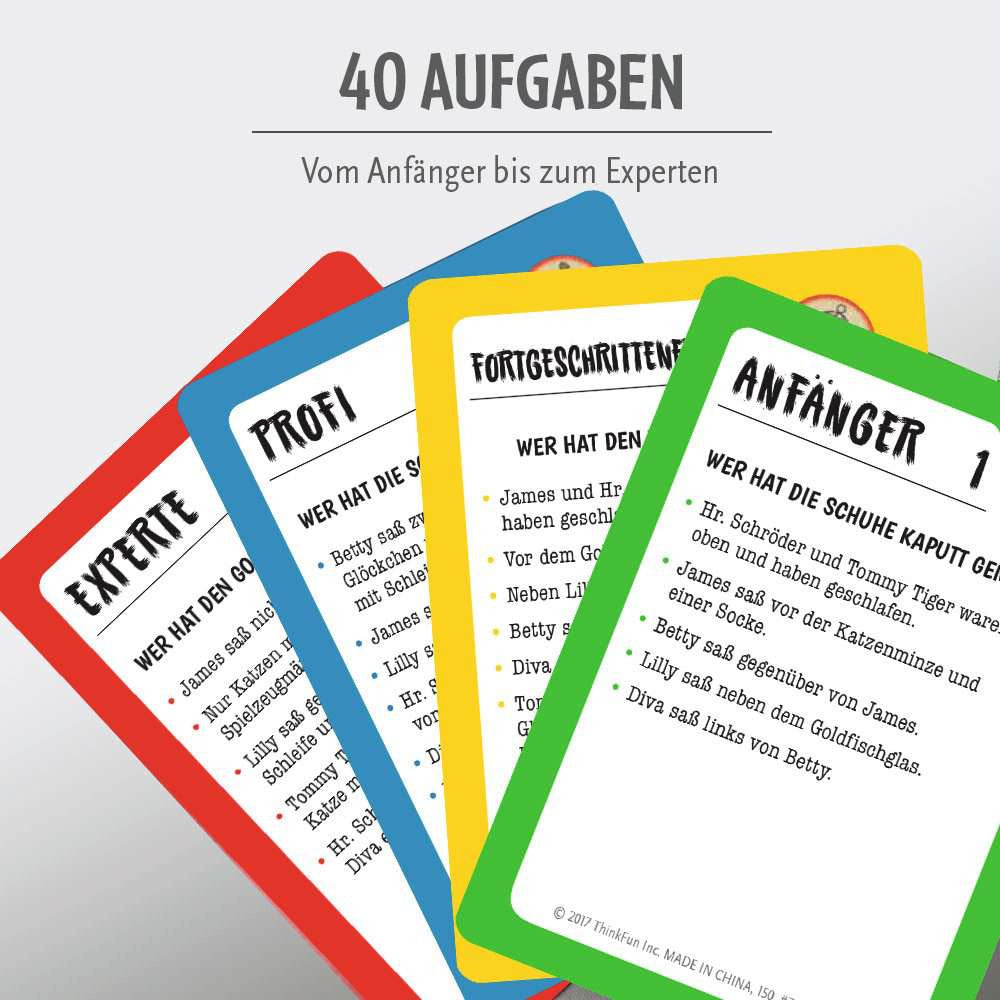 ThinkFun | Cat Crimes D