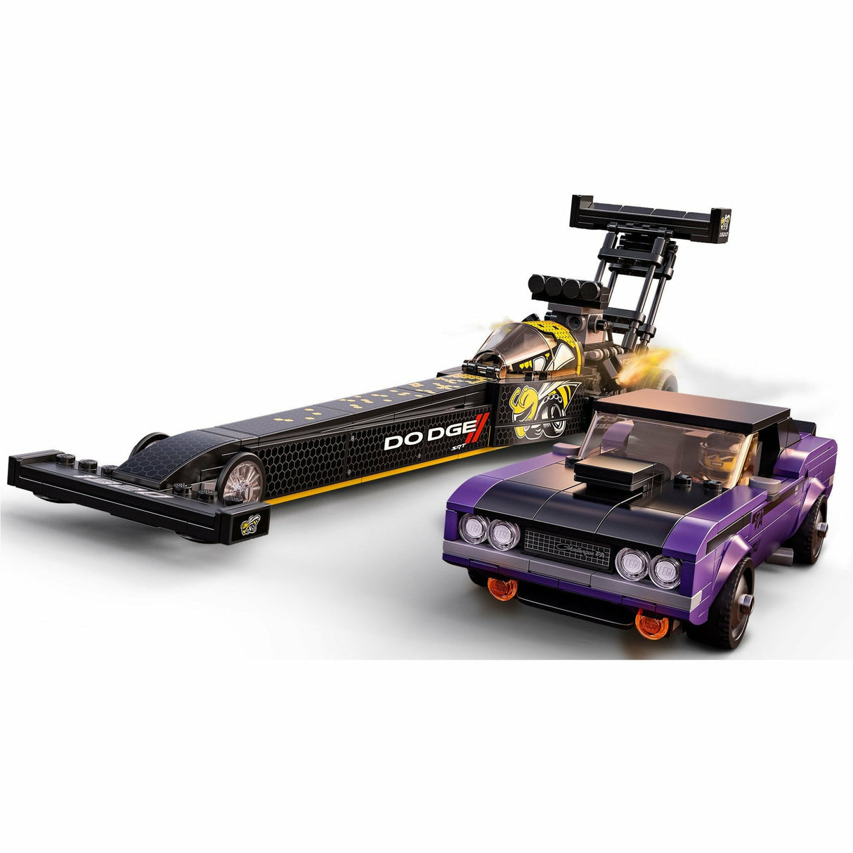 Lego® | 76904 | Mopar Dodge//SRT Dragster & 1970 Dodge Challenger