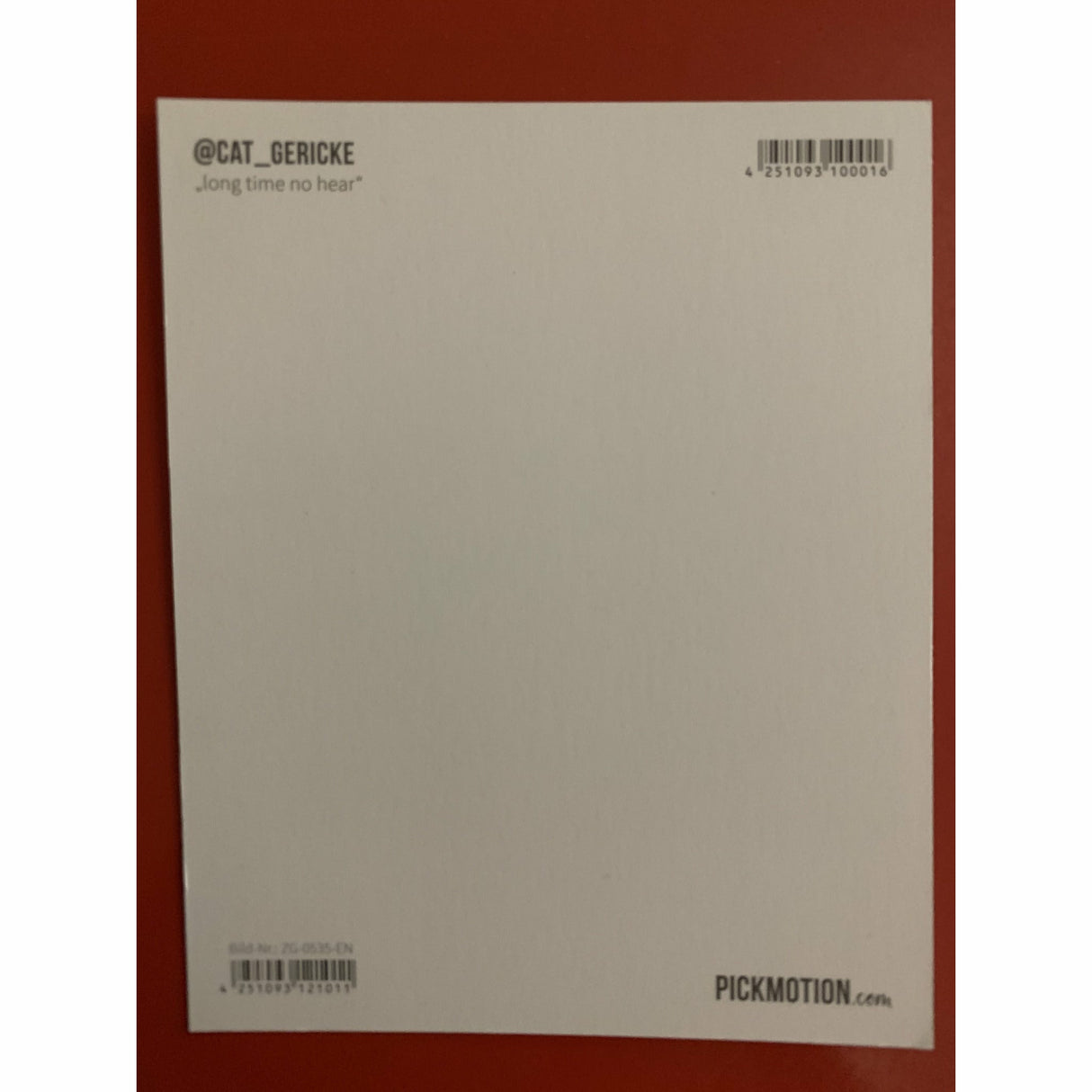 long time no see @CAT_GERICKE