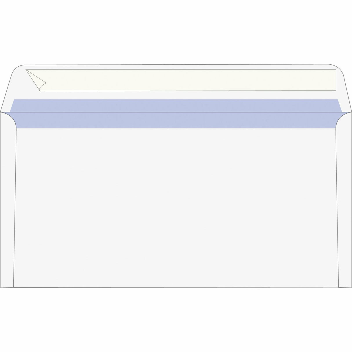 Briefumschlag DIN Lang Fenster HK