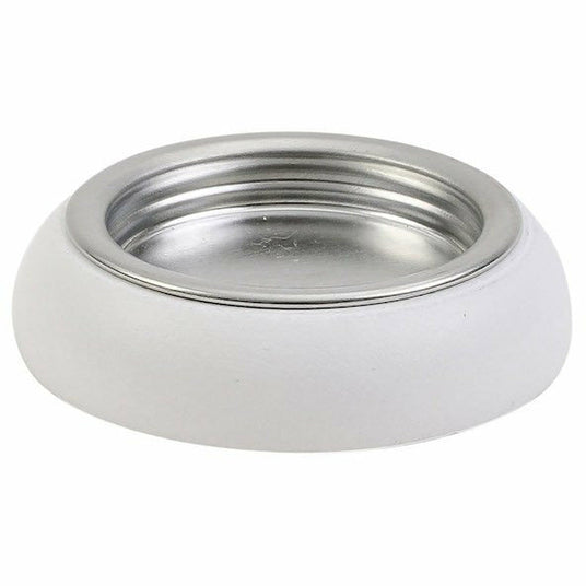 Ahrens | Kerzenständer mit Alu Einsatz Lebenslicht weiß