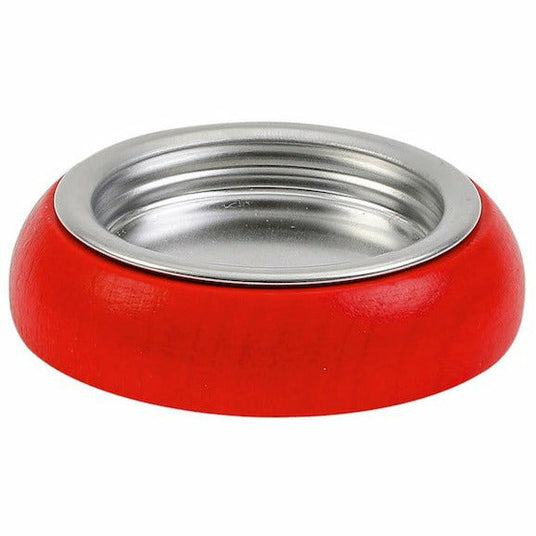 Ahrens | Kerzenständer mit Alu Einsatz Lebenslicht rot