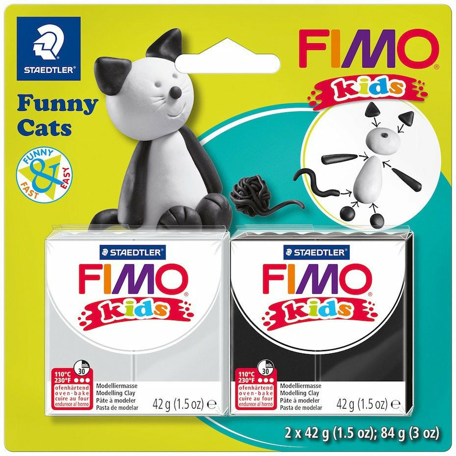 FIMO Kids kit funny cats