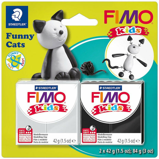 FIMO Kids kit funny cats