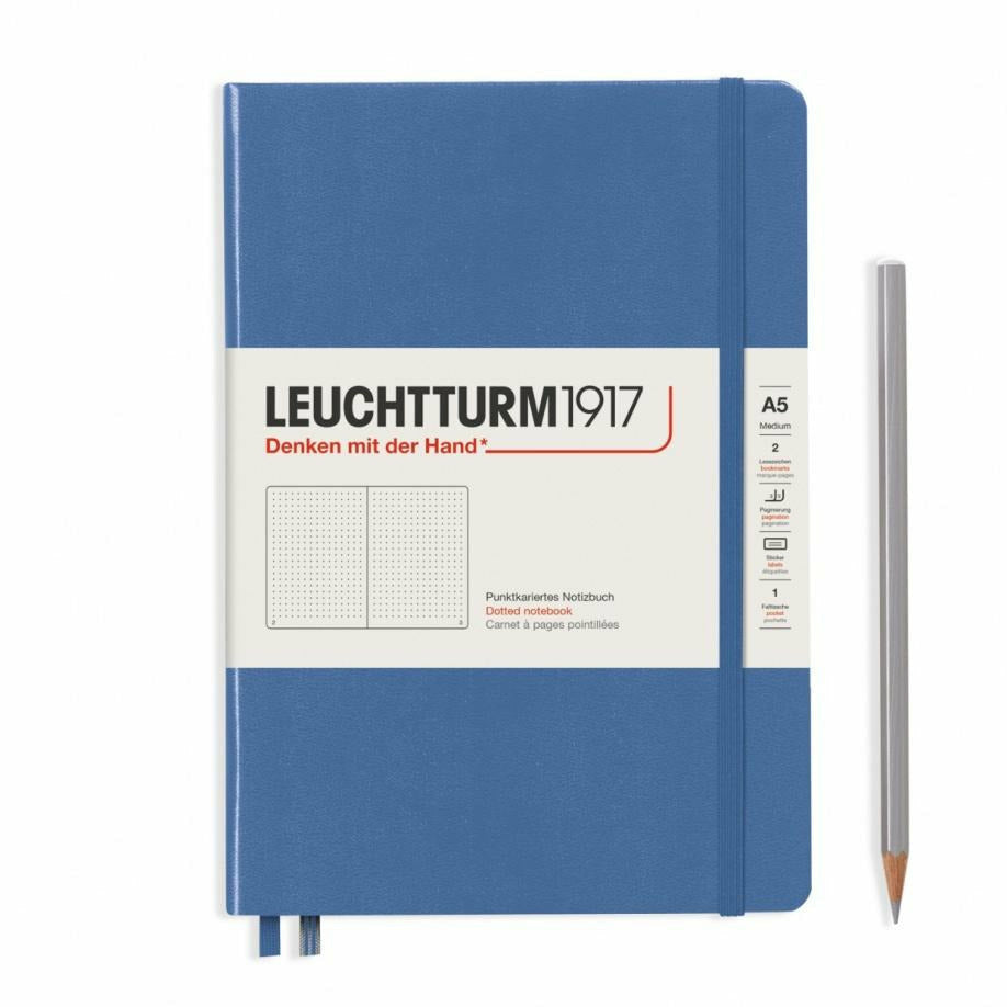 Notizbuch Medium (A5), Hardcover, 251 nummerierte Seiten