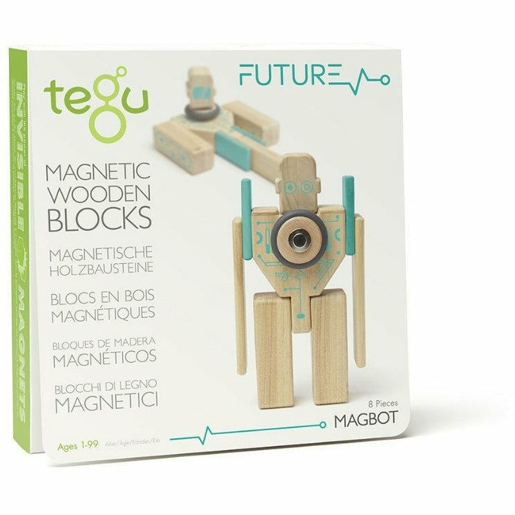 Magnetisches Holzset Magbot 9 Teile SV