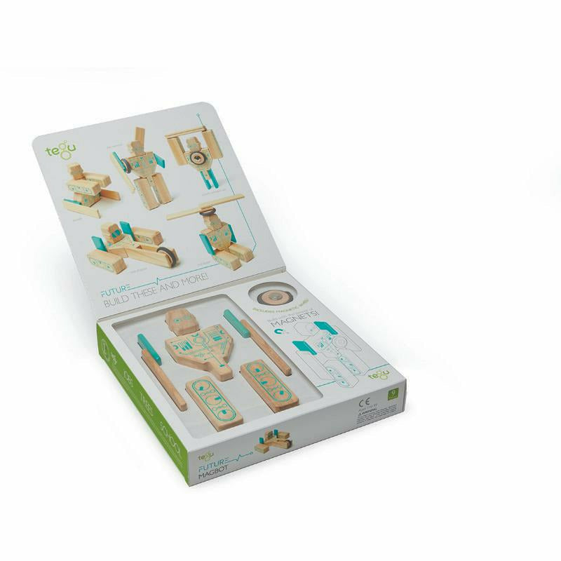Magnetisches Holzset Magbot 9 Teile SV
