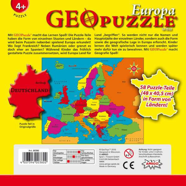 GeoPuzzle - Europa