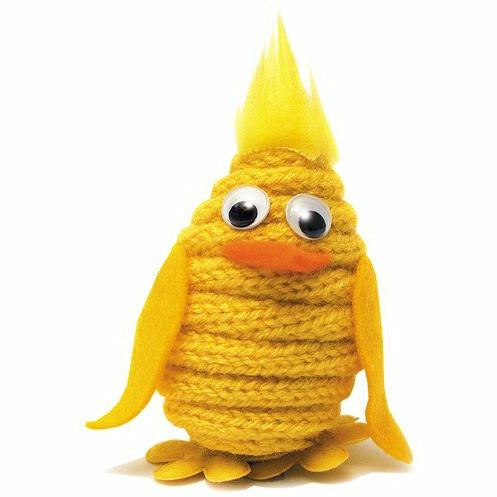 Niedliche Tiere mit dem Strickpilz