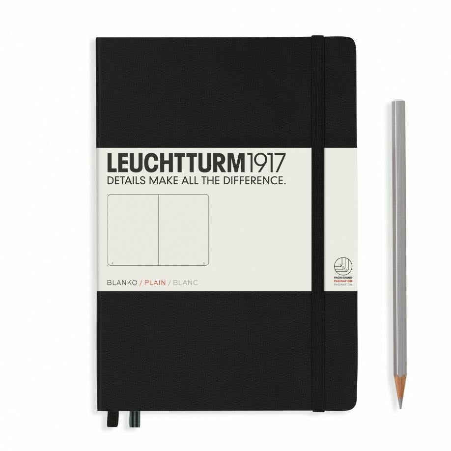 Notizbuch Medium (A5), Hardcover, 251 nummerierte Seiten