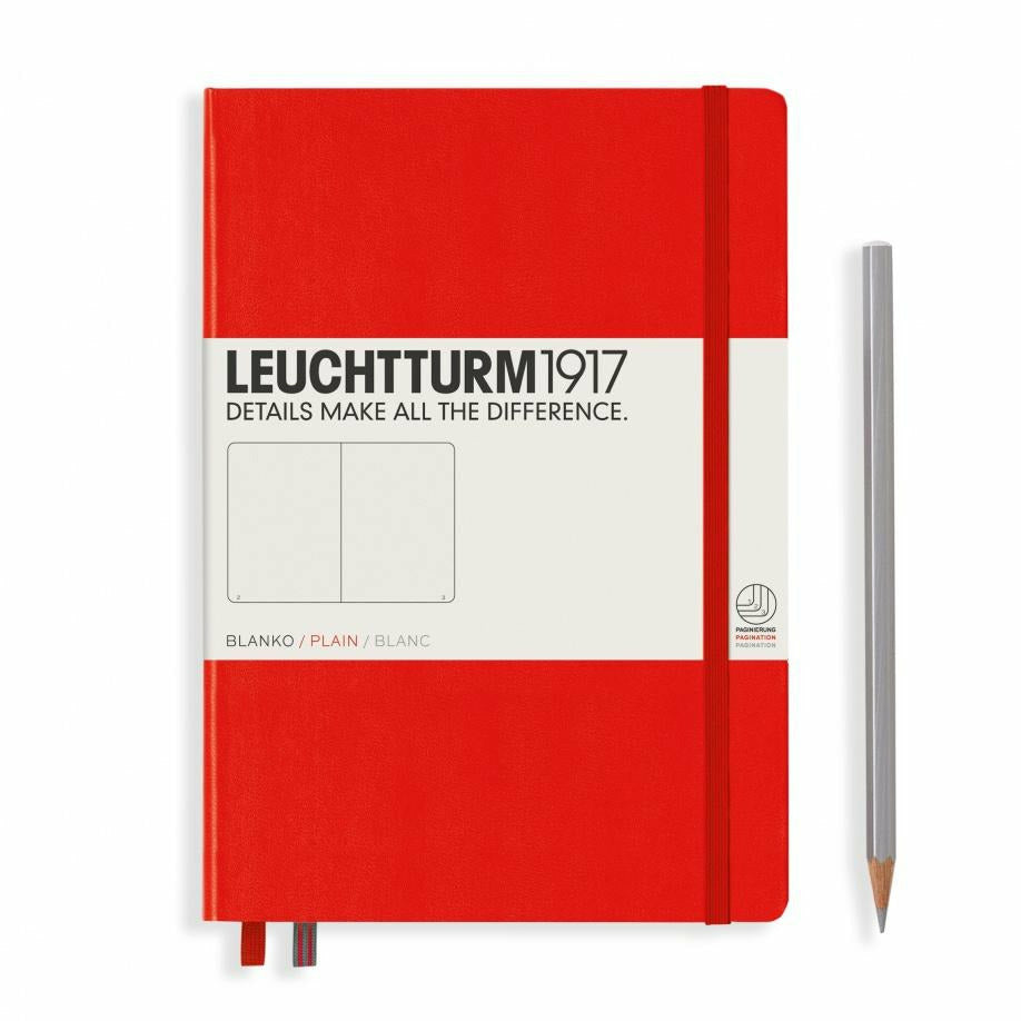 Notizbuch Medium (A5), Hardcover, 251 nummerierte Seiten