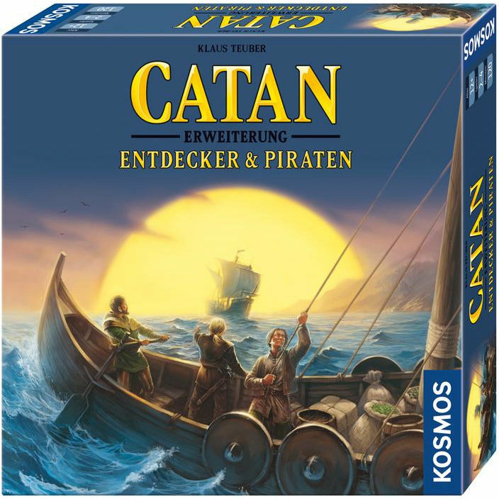 KOSMOS | Catan - Entdecker & Piraten 3-4 Spieler