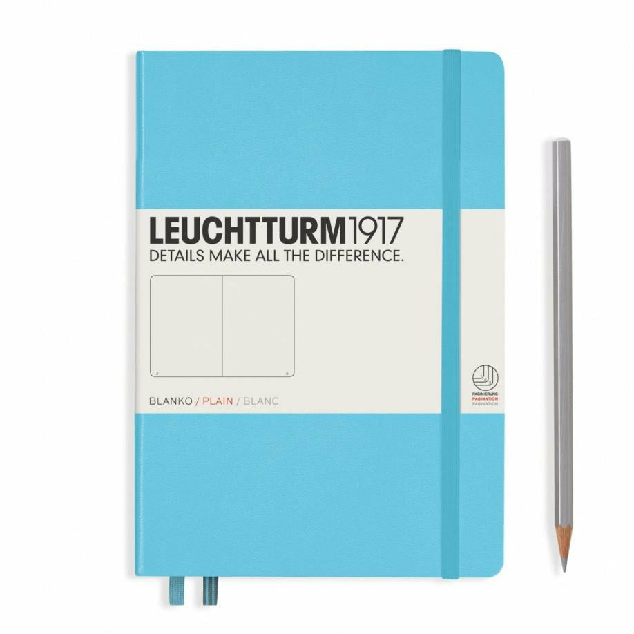 Notizbuch Medium (A5), Hardcover, 251 nummerierte Seiten