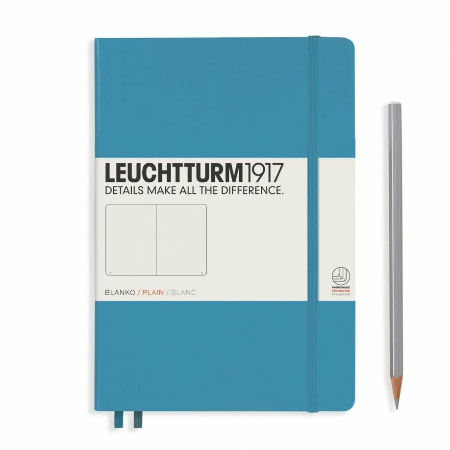 Notizbuch Medium (A5), Hardcover, 251 nummerierte Seiten