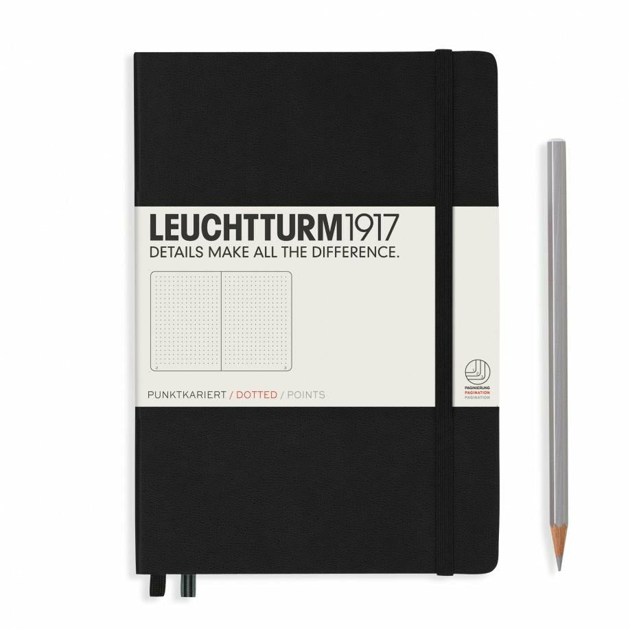 Notizbuch Medium (A5), Hardcover, 251 nummerierte Seiten