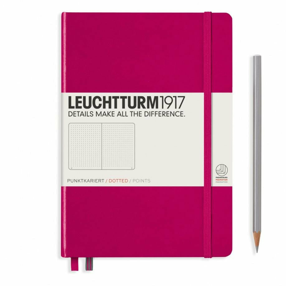 Notizbuch Medium (A5), Hardcover, 251 nummerierte Seiten