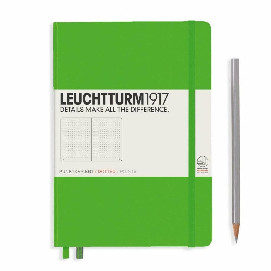 Notizbuch Medium (A5), Hardcover, 251 nummerierte Seiten