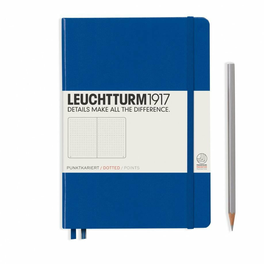 Notizbuch Medium (A5), Hardcover, 251 nummerierte Seiten