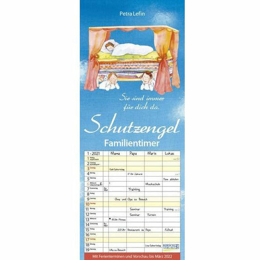 Familientimer Schutzengel 2021