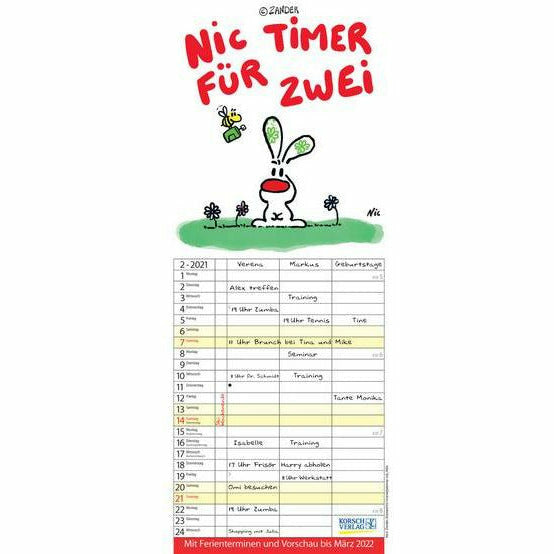 Nic - Timer für zwei 2021