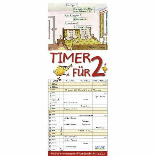 Timer für 2 2021