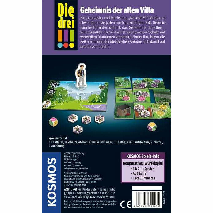 Die drei !!! Geheimnis der alten Villa