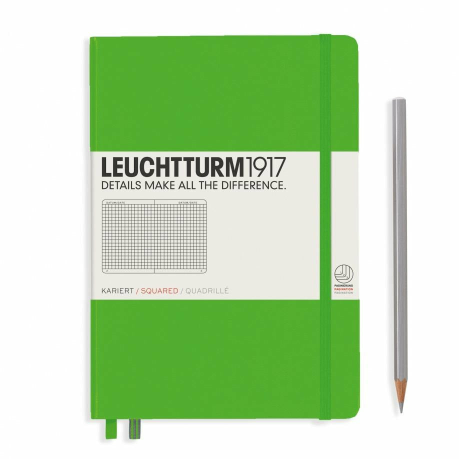 Notizbuch Medium (A5), Hardcover, 251 nummerierte Seiten