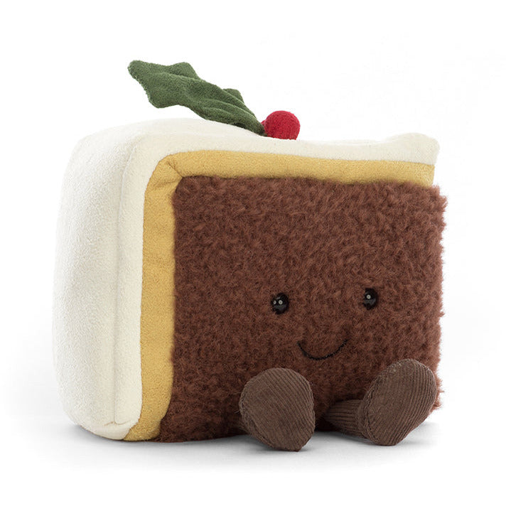 Jellycat | Amuseable Slice of Christmas Cake