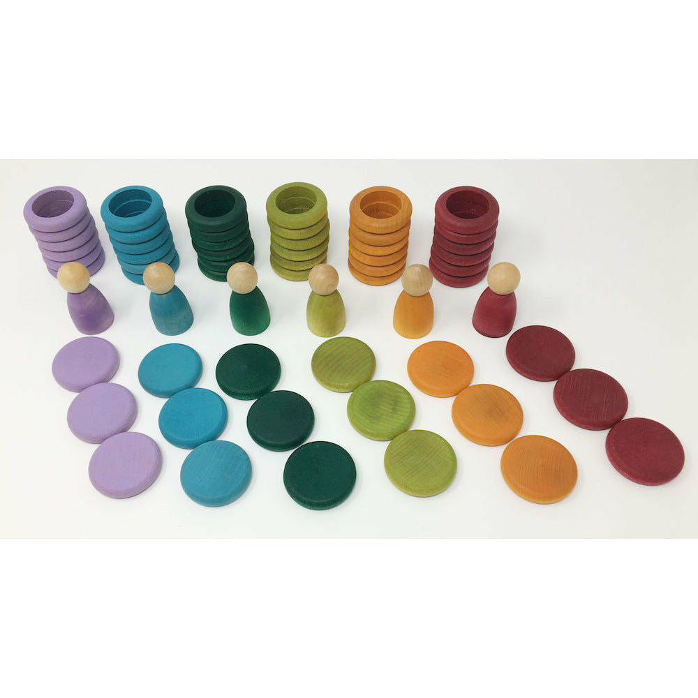 GRAPAT | Nins, Rings & Coins (Complementary colours) | Nins, Ringe & Münzen (Komplementärfarben)