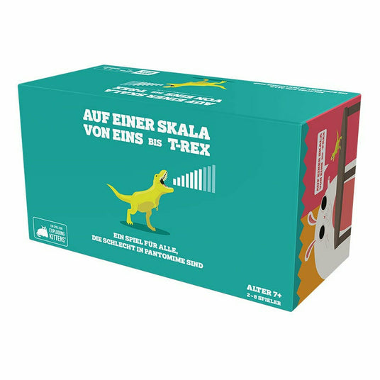 Auf einer Skala von Eins bis T-rex