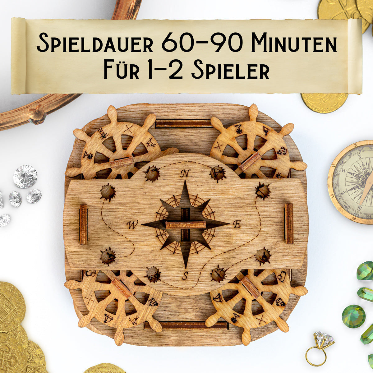 Cluebox | Escape Room in einer Box | Davy Jones' Locker