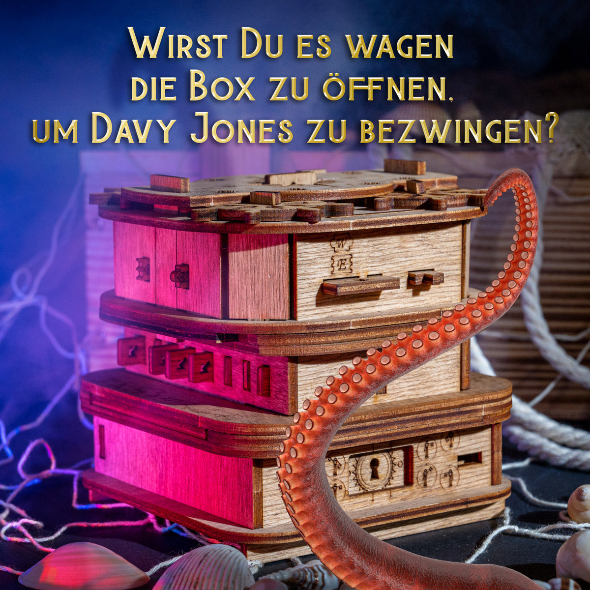 Cluebox | Escape Room in einer Box | Davy Jones' Locker