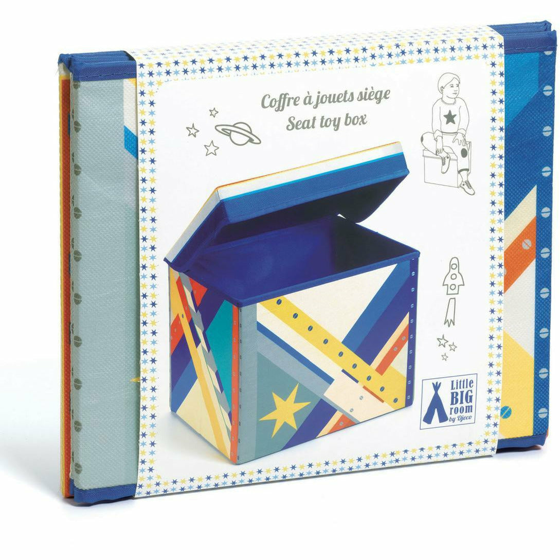 Djeco | Spielzeugtruhe: Rakete