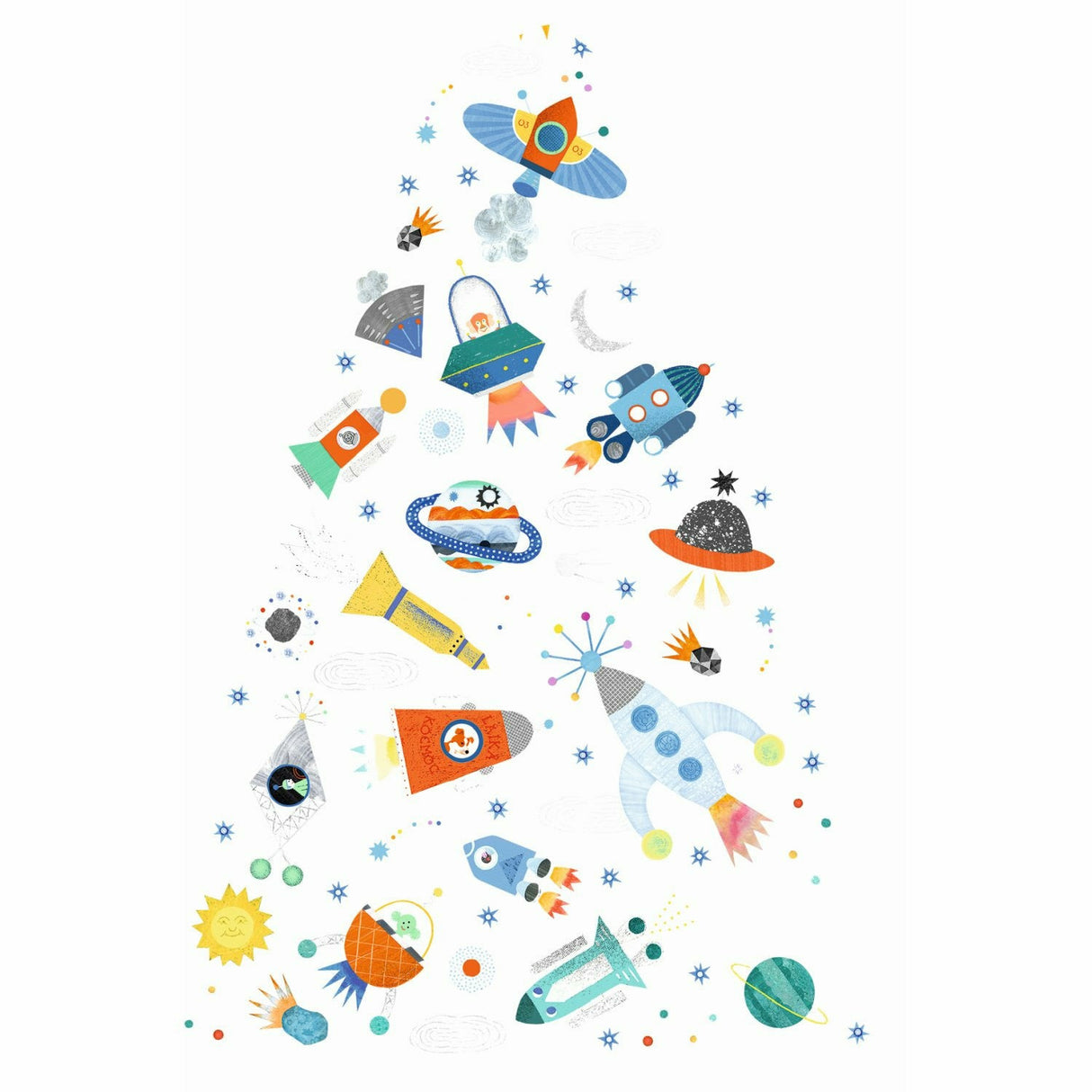 Djeco | Regenschirm Weltall