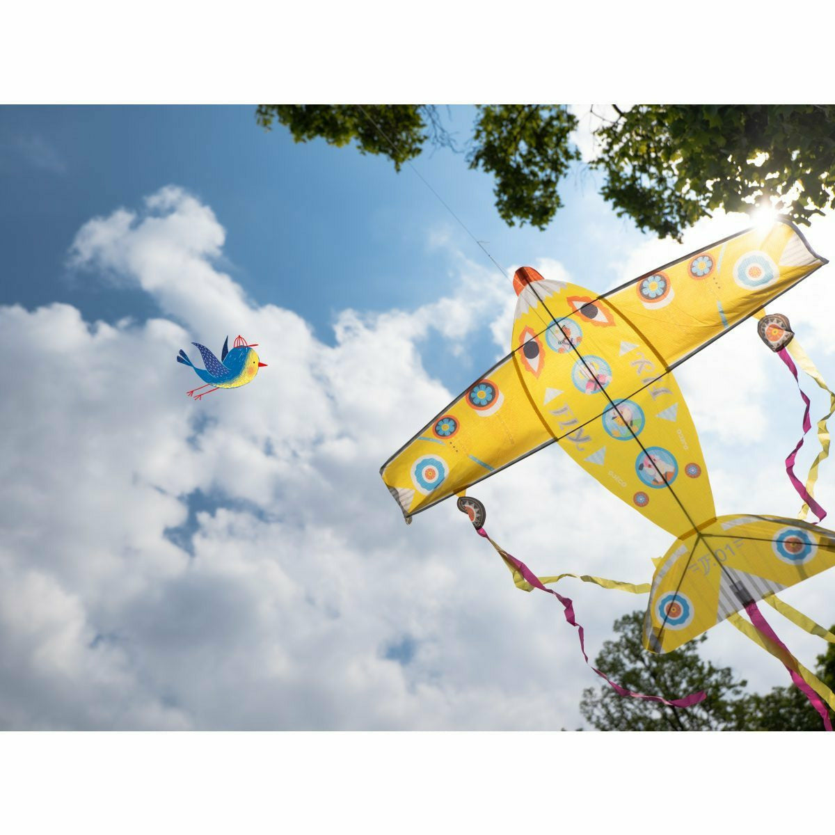 Djeco | Drachen: Maxi Flugzeug