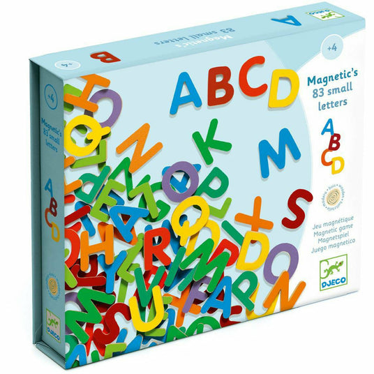 Djeco | Holz Magnete: 83 small letters