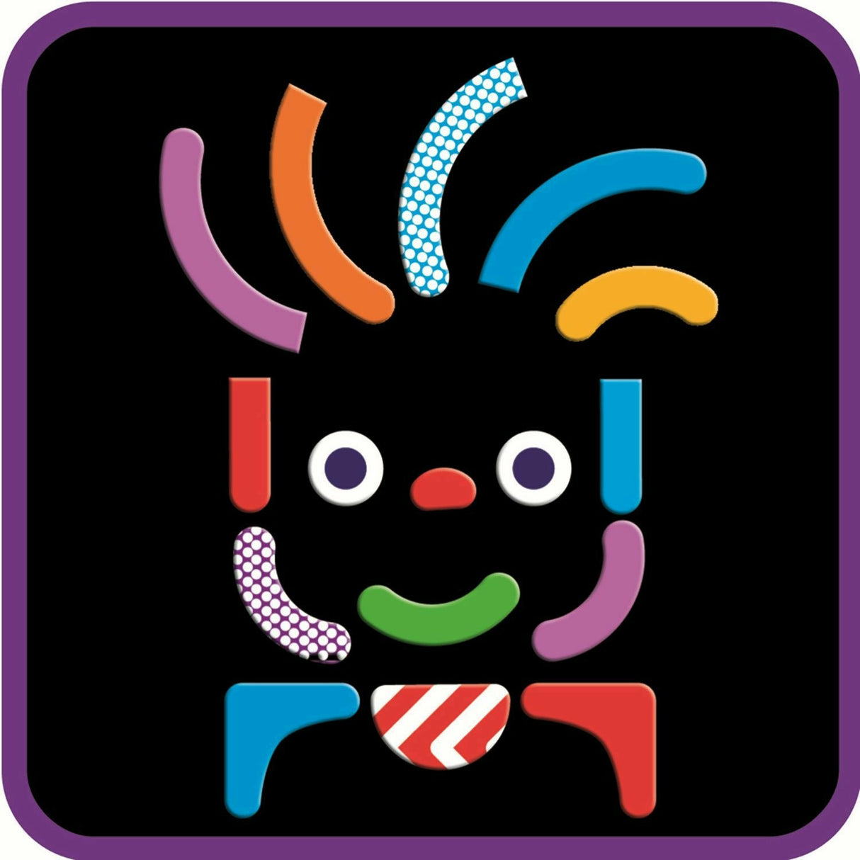 Djeco | Holz Magnete: Geobonhomme