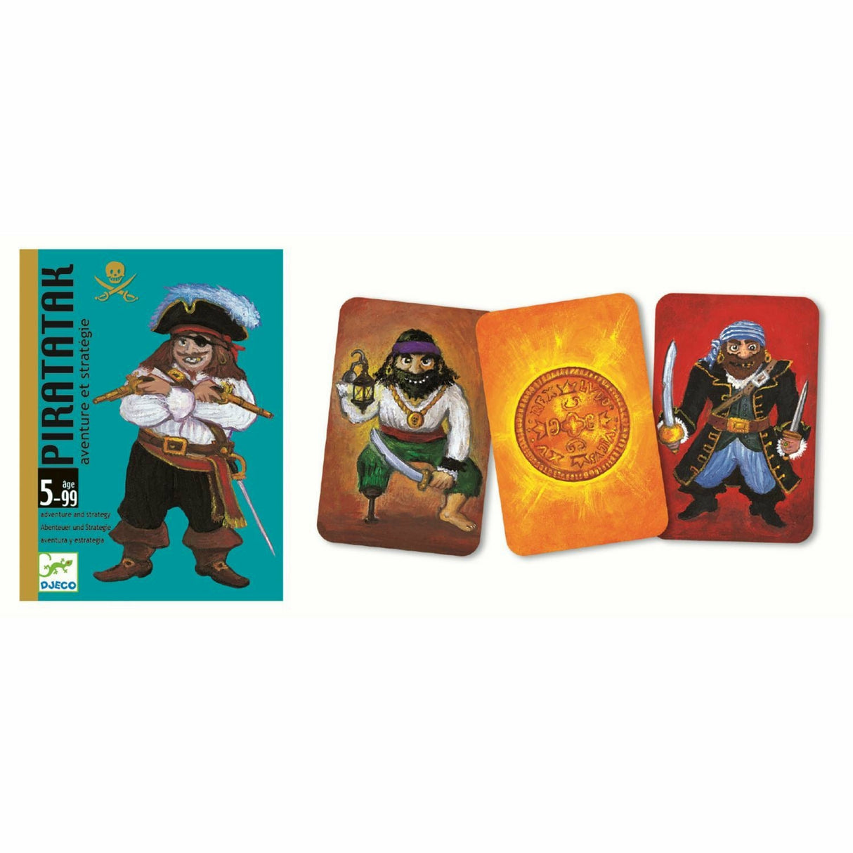 Djeco | Kartenspiele: Piratatak *